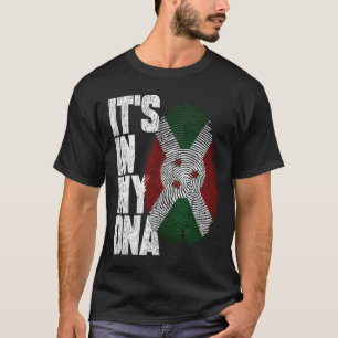 Det är i min DNA-burundian Proud Burundi Flagga T Shirt
