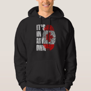 Det är i min DNA Canada-Flagga Hoodie