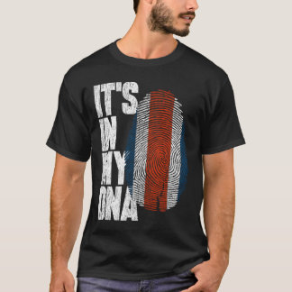 Det är i min DNA Costa Rican Shirt Proud Gift T
