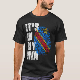 DET ÄR I MIN DNA-Demokratiska republiken Kongo T Shirt