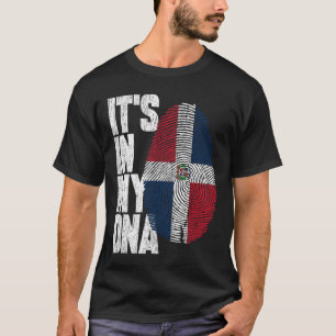 Det är i min DNA-dominikan Shirt Proud Gift T