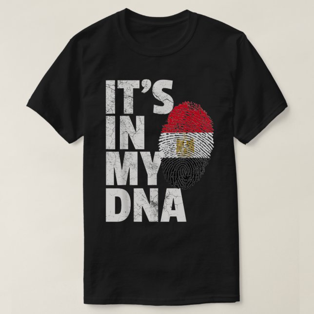 DET ÄR I MIN DNA-Egypten Egyptian Flagga Women Kid T Shirt (Design framsida)