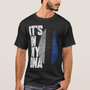 Det är i min DNA-estniska Shirt Proud Hispanic Gif T Shirt
