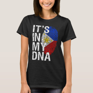 Det är i min Dna Filipino Patriot Proud Asian Phil T Shirt