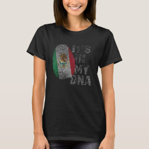 Det är i min DNA-Flagga av Mexikos mexikanska arv T Shirt