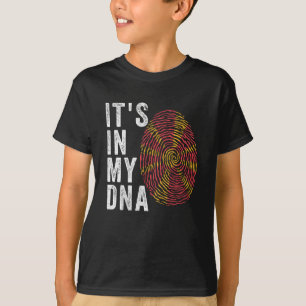 Det är i min DNA-Flagga - Makedonien T Shirt