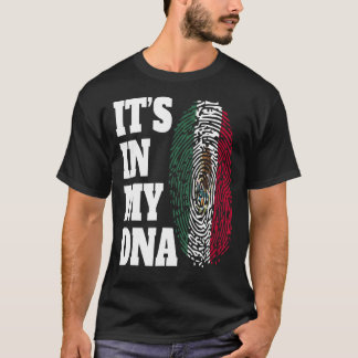 Det är i min DNA-Flagga Mexiko Mexico City T Shirt