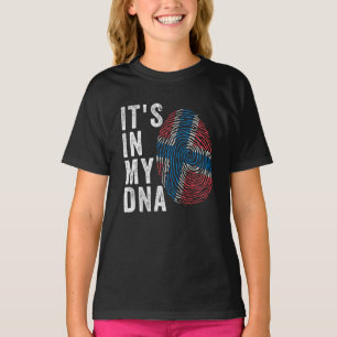 Det är i min DNA-Flagga - Norge T Shirt