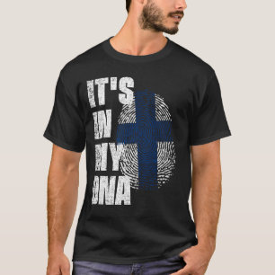 DET ÄR I MIN DNA-Flagga T Shirt