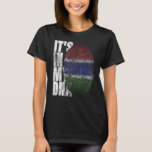 Det är i min Dna Gambia Graphic För manar Women Ga T Shirt