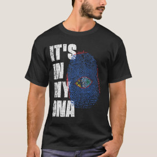 DET ÄR I MIN DNA Guam Flagga T Shirt