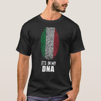 Det är i min DNA Italienska Flagga T-Shirt Italien