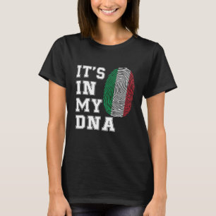 Det är i min DNA-italienska Italien-Flagga T Shirt