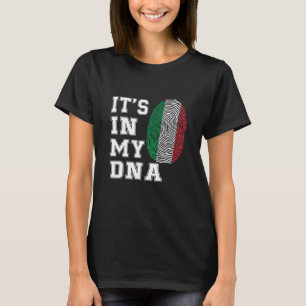 Det är i min DNA-italienska Italien-Flagga T Shirt