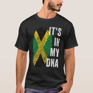 Det är i min Dna Jamaica Flagga Independence day 2 T Shirt