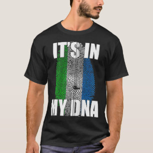 Det är i min DNA Krio Flagga Zip T Shirt