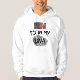 DET ÄR I MIN DNA LAND FLAGGA-ANPASSADE HOODIE