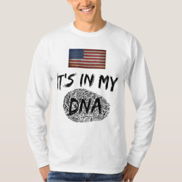 DET ÄR I MIN DNA LAND FLAGGA-ANPASSADE T SHIRT
