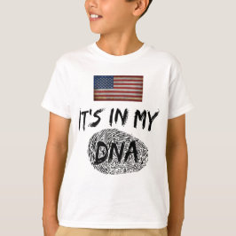 DET ÄR I MIN DNA LAND FLAGGA-ANPASSADE T SHIRT