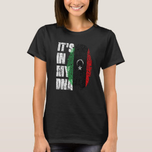 Det är i min Dna Libyen-Flagga Libyen T Shirt