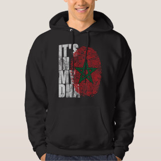 Det är i min DNA marockanska afrikanska gåvor Moor Hoodie
