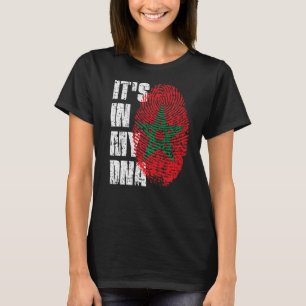 Det är i min DNA-marockanska Flagga T Shirt