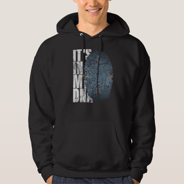Det är i min DNA Micronesia Graphic För manar Micr Hoodie (Framsida)