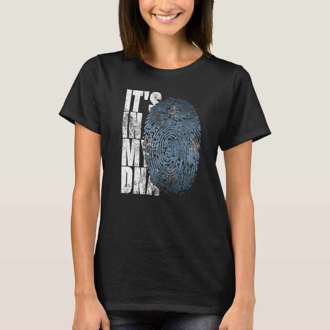Det är i min DNA Micronesia Graphic För manar Micr T Shirt (Framsida)