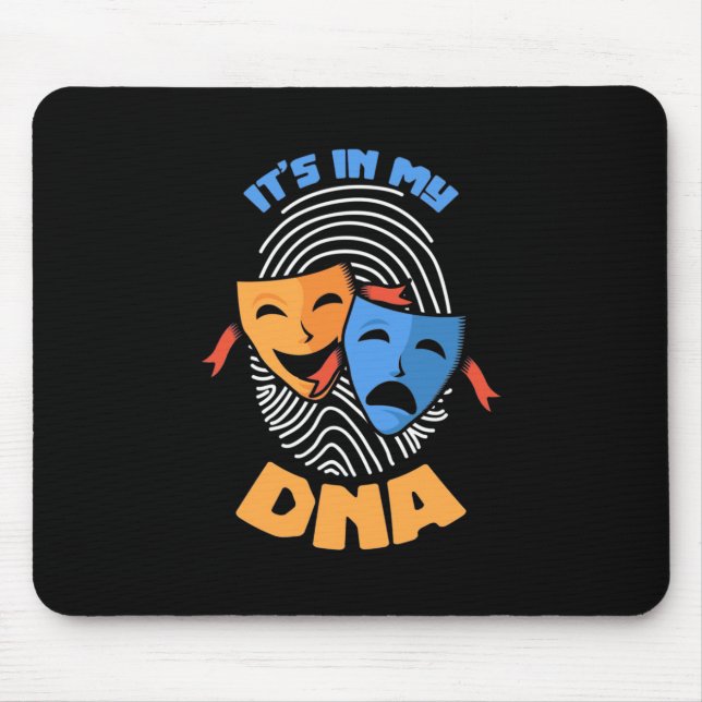 Det är i min DNA Musmatta (Framsidan)