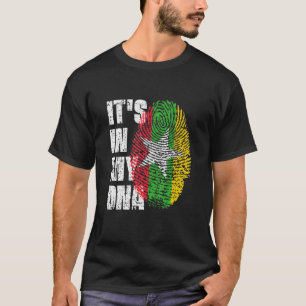 Det är i min Dna Myanmar-Flagga T Shirt