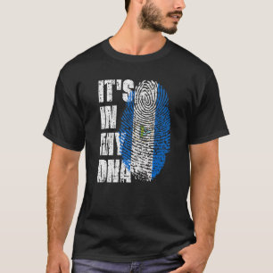 Det är i min Dna Nicaragua Flagga Nicaraguan T Shirt