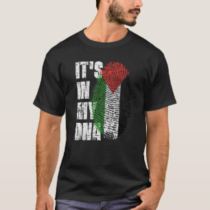 Det är i min Dna Palestine-Flagga Palestina T Shirt
