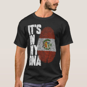 Det är i min DNA Peruvian Shirt Proud Gift Peru Fl T