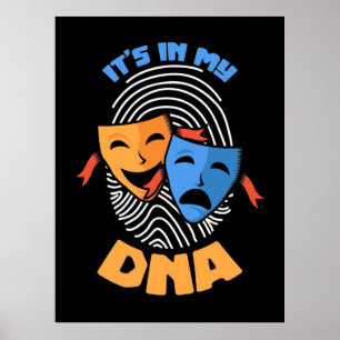 Det är i min DNA Poster