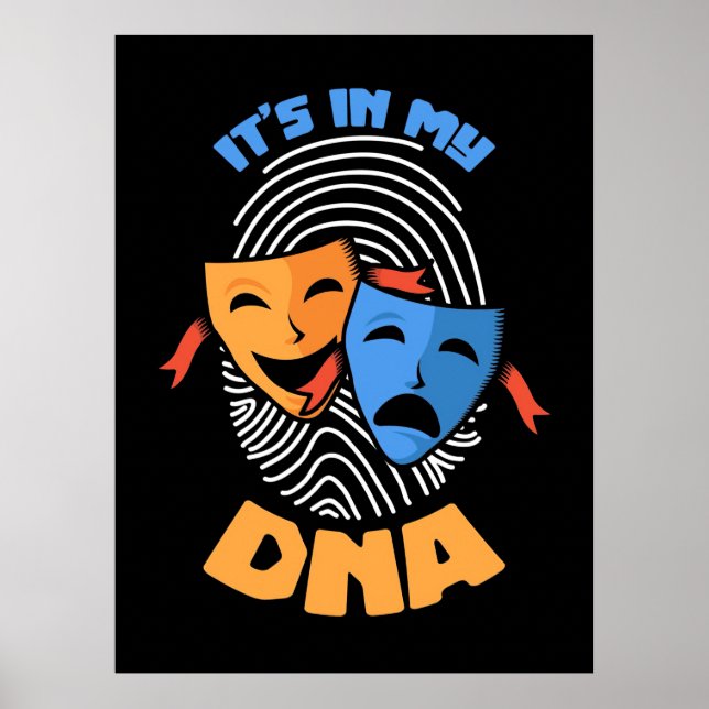 Det är i min DNA Poster (Framsidan)