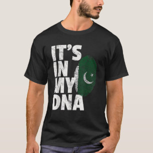 DET ÄR I MIN DNA-Pride för Pakistan-Flagga Nationa T Shirt