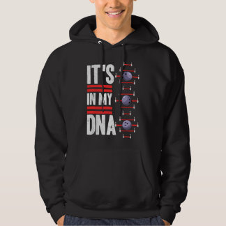 DET ÄR I MIN DNA, Retro Bowlare Hoodie