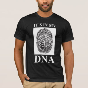 Det är i min DNA - roligt volleybollordstäv T Shirt