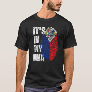 Det är i min Dna Sint Maarten Flagga St Maartener T Shirt