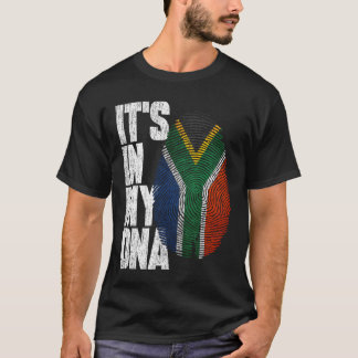 Det är i min DNA South African Proud South Afrika T Shirt
