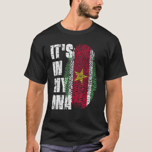 Det är i min Dna Surinam Flagga Surinamese T Shirt
