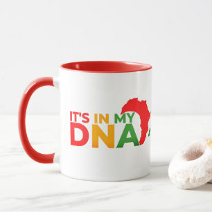 Det är i min DNA - Svarta historiemånad Mugg