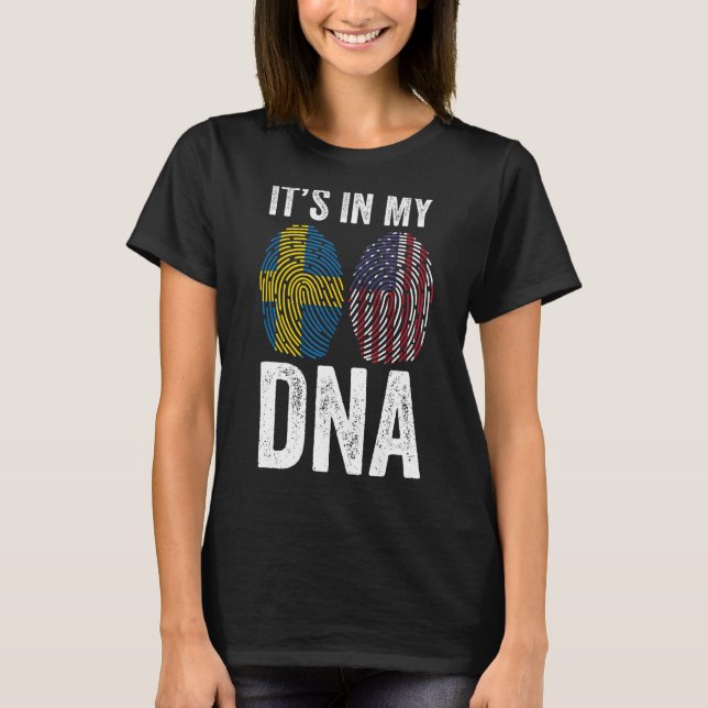 Det är i min DNA-svenska T Shirt (Framsida)