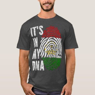 DET ÄR I MIN DNA Tadzjikistans Flagga Tadzjikistan T Shirt