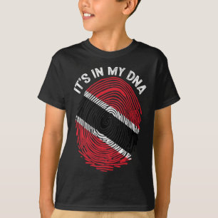 Det är i min Dna Trinidad och Tobago Flagga Trin T Shirt