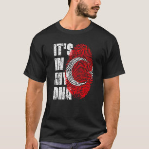 Det är i min Dna Turkey-Flagga turkiska T Shirt