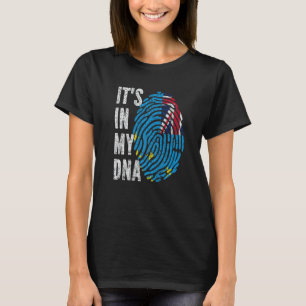 Det är i min Dna Tuvalu Flagga TuValue T Shirt