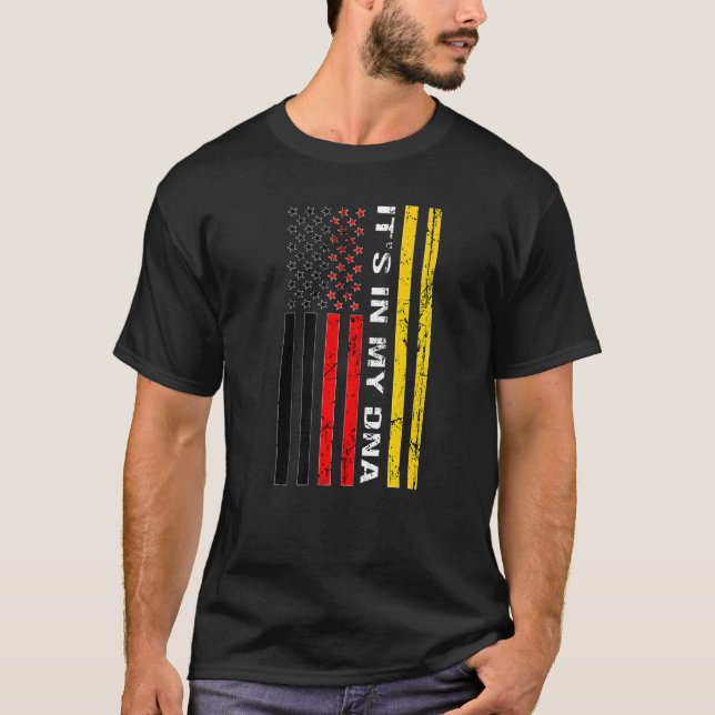 Det är i min DNA Tysklanda Tysklanda tyska T Shirt (Framsida)