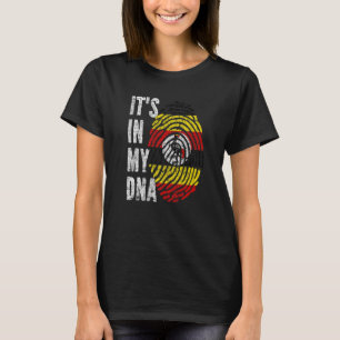 Det är i min Dna Uganda Flagga Ugandan T Shirt