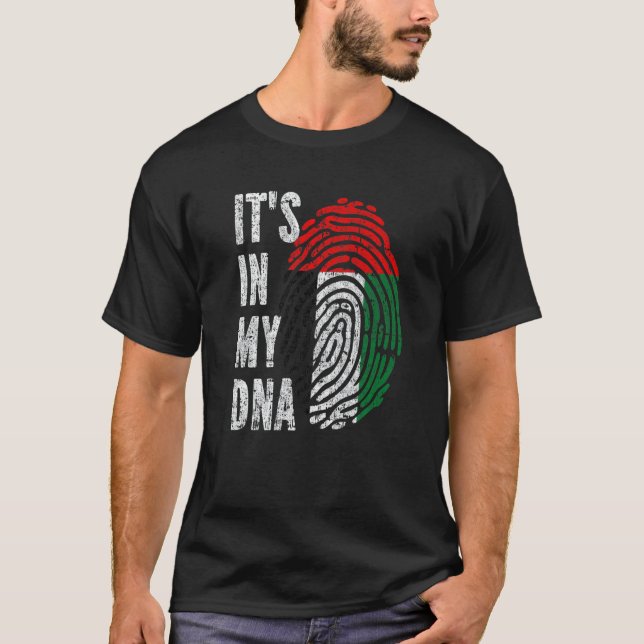 Det är i min Dna United Arab Emirates Flagga Uae E T Shirt (Framsida)